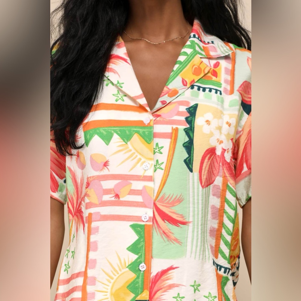 Lulu's Vibrant Floral Patchwork Set - image 2